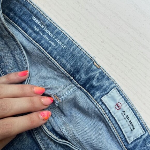 AG Adriano Goldschmied Farrah Skinny Ankle Jeans - Picture 6 of 7